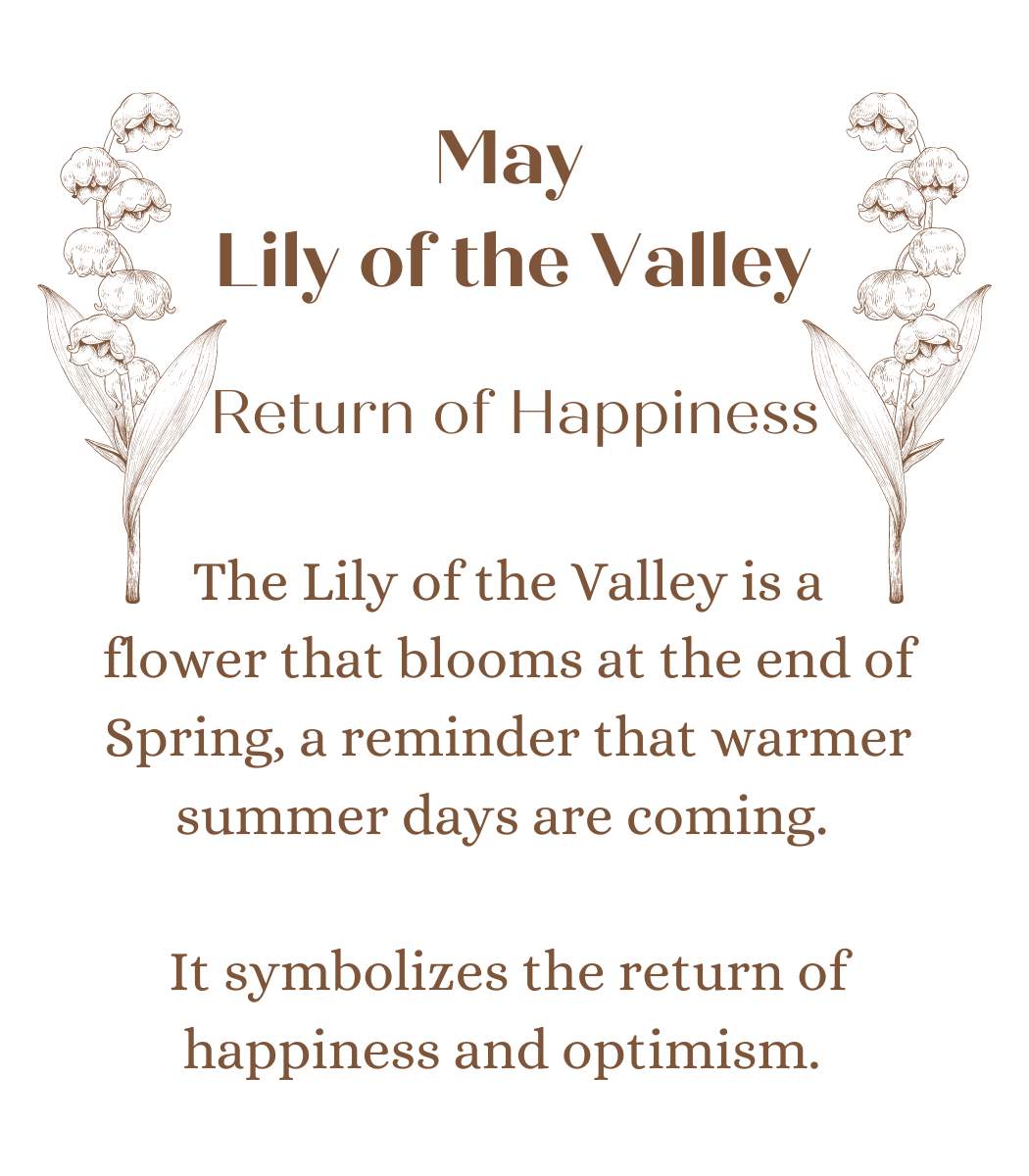 May Birth Month Flower in Ostara