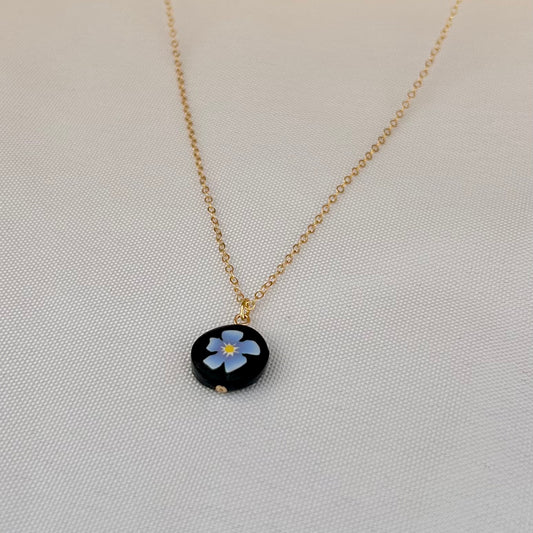 Forget-Me-Not Flower Necklace