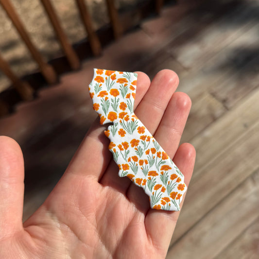 California Poppy Magnets