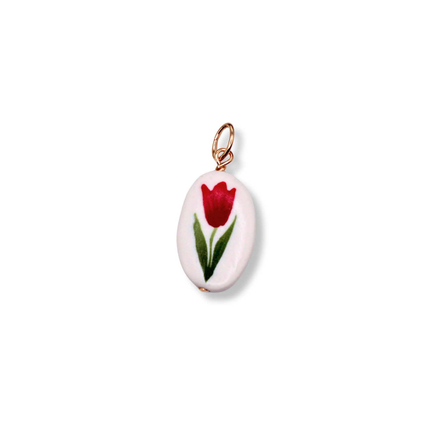 Magenta Tulip Necklace