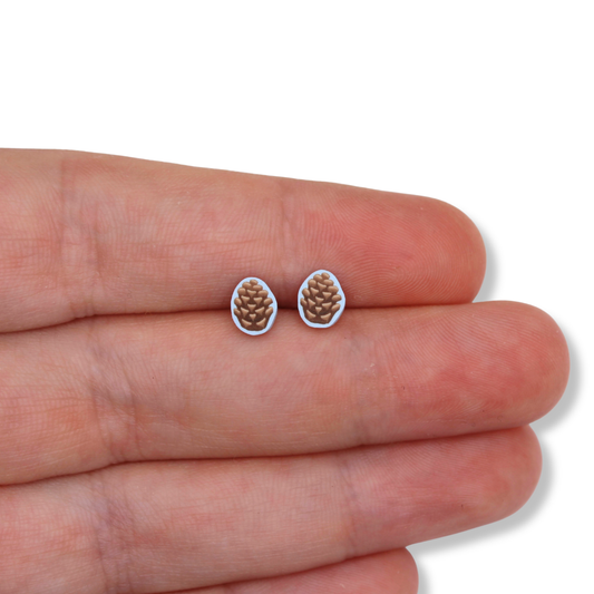 Pinecone Studs
