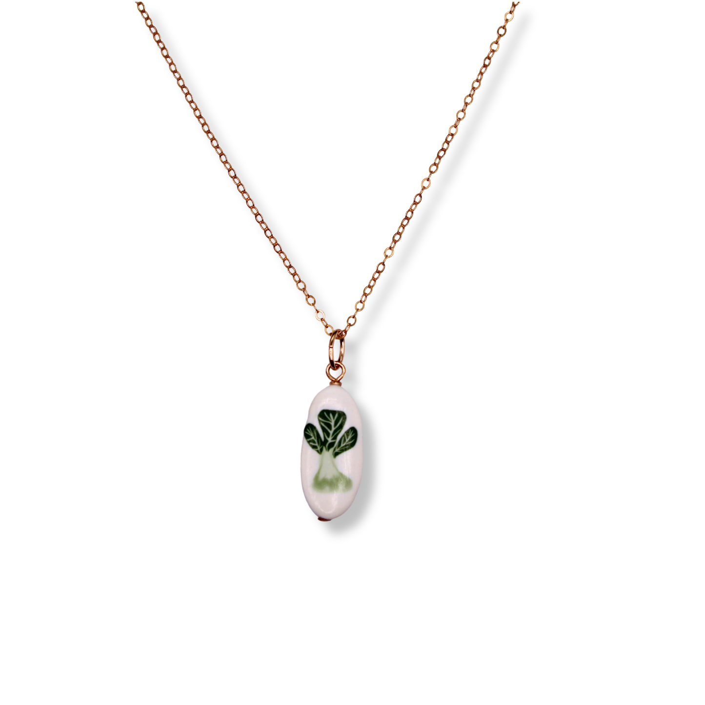 Bok Choy Necklace