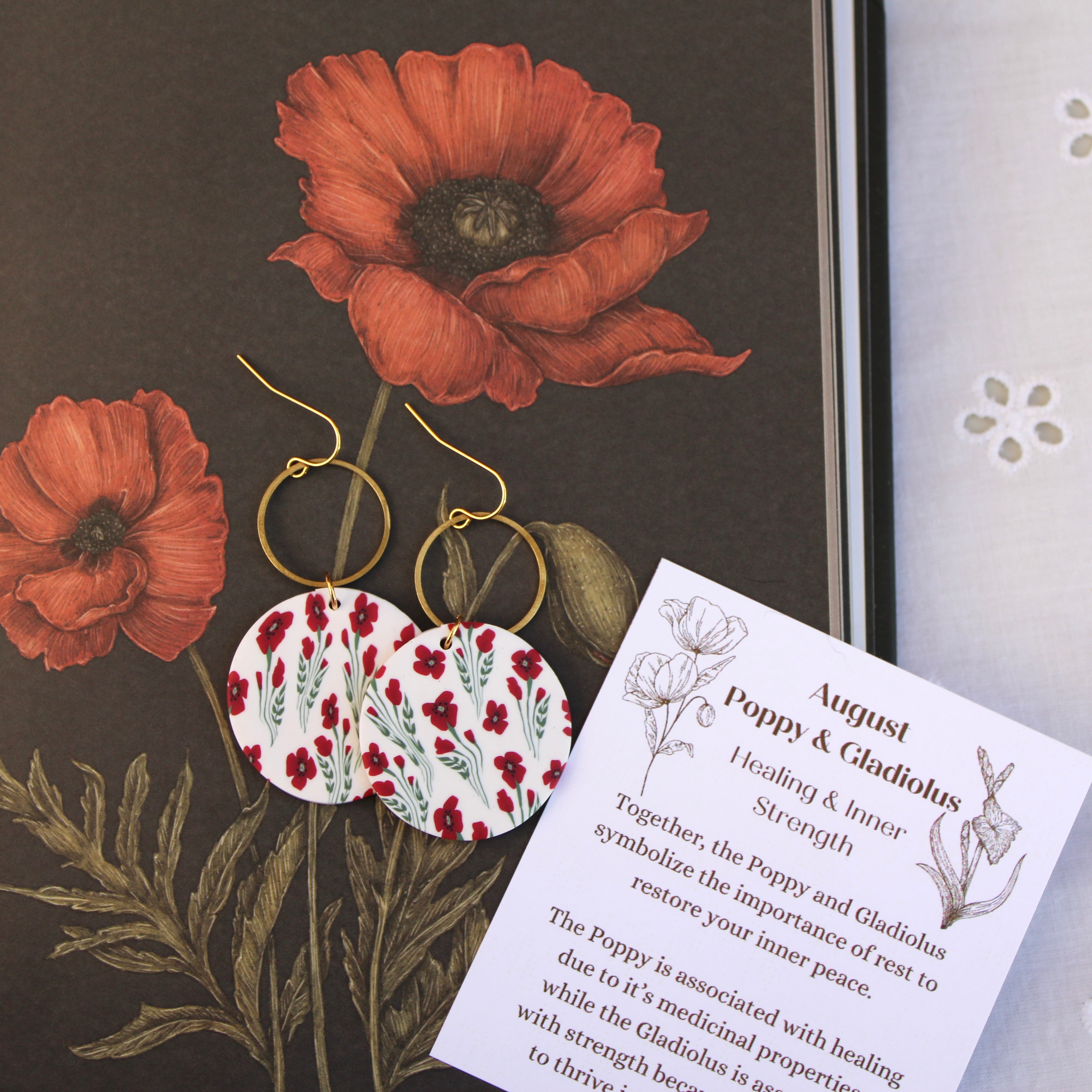 August Birth Month Flower Collection – Chiara Made