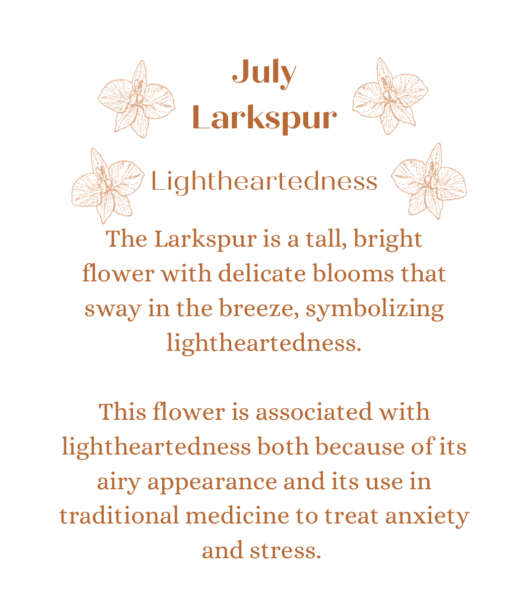 July Birth Month Flower in Luna