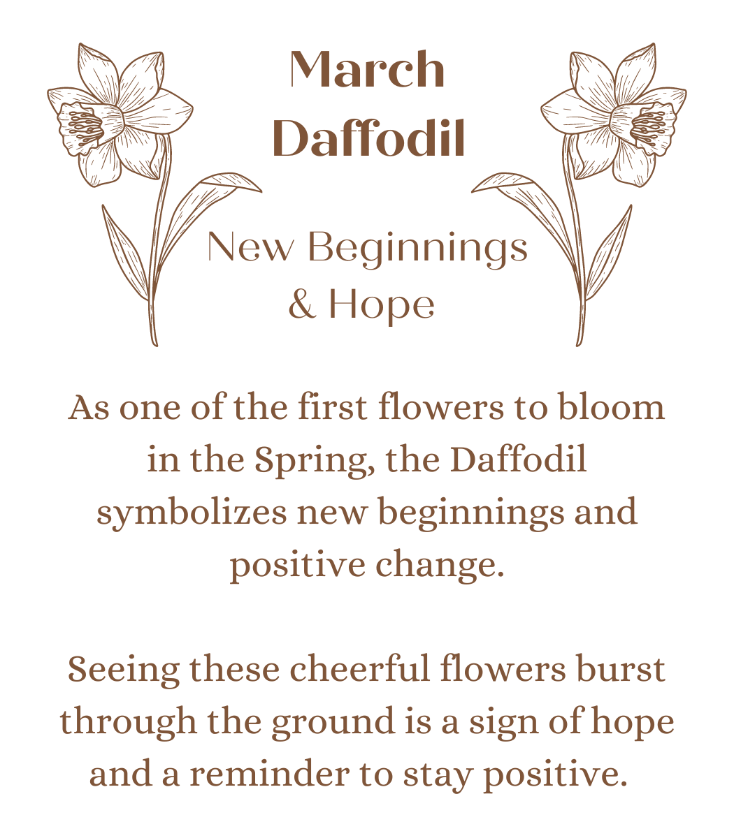 March Birth Month Flower in Gaia