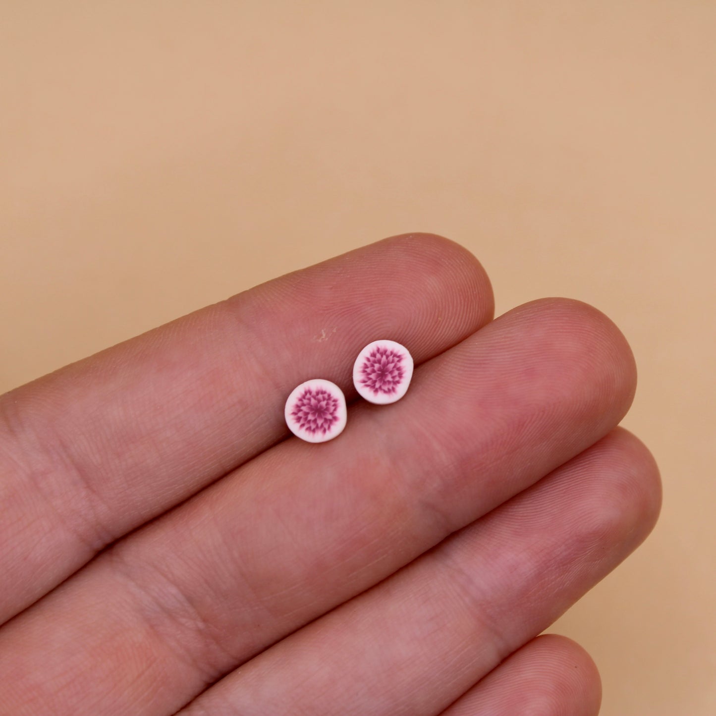 November Birth Month Flower Studs