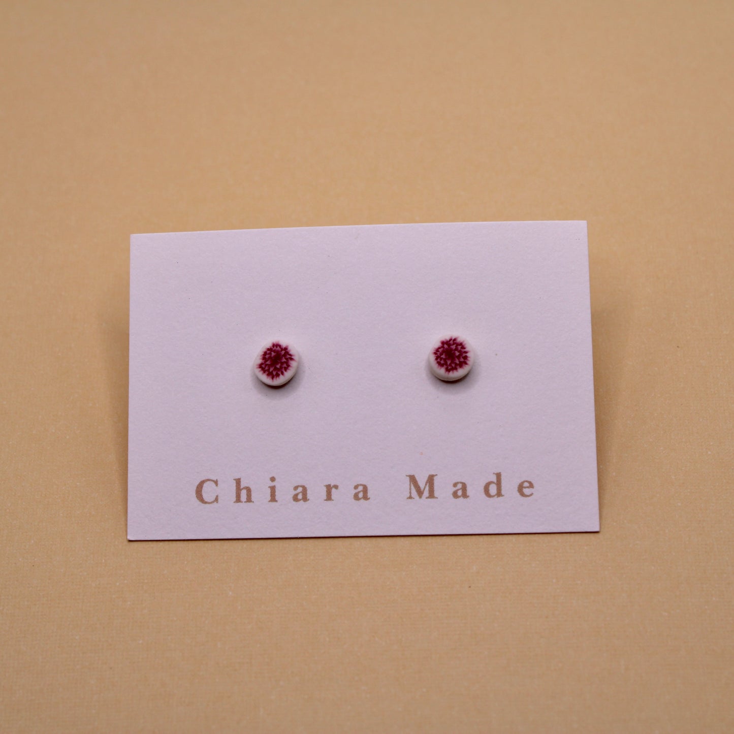 November Birth Month Flower Studs