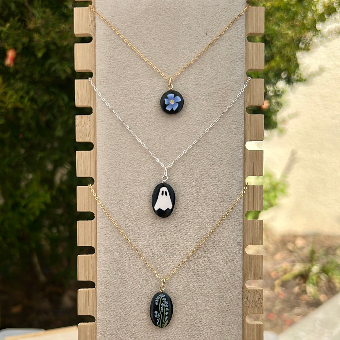 Forget-Me-Not Flower Necklace