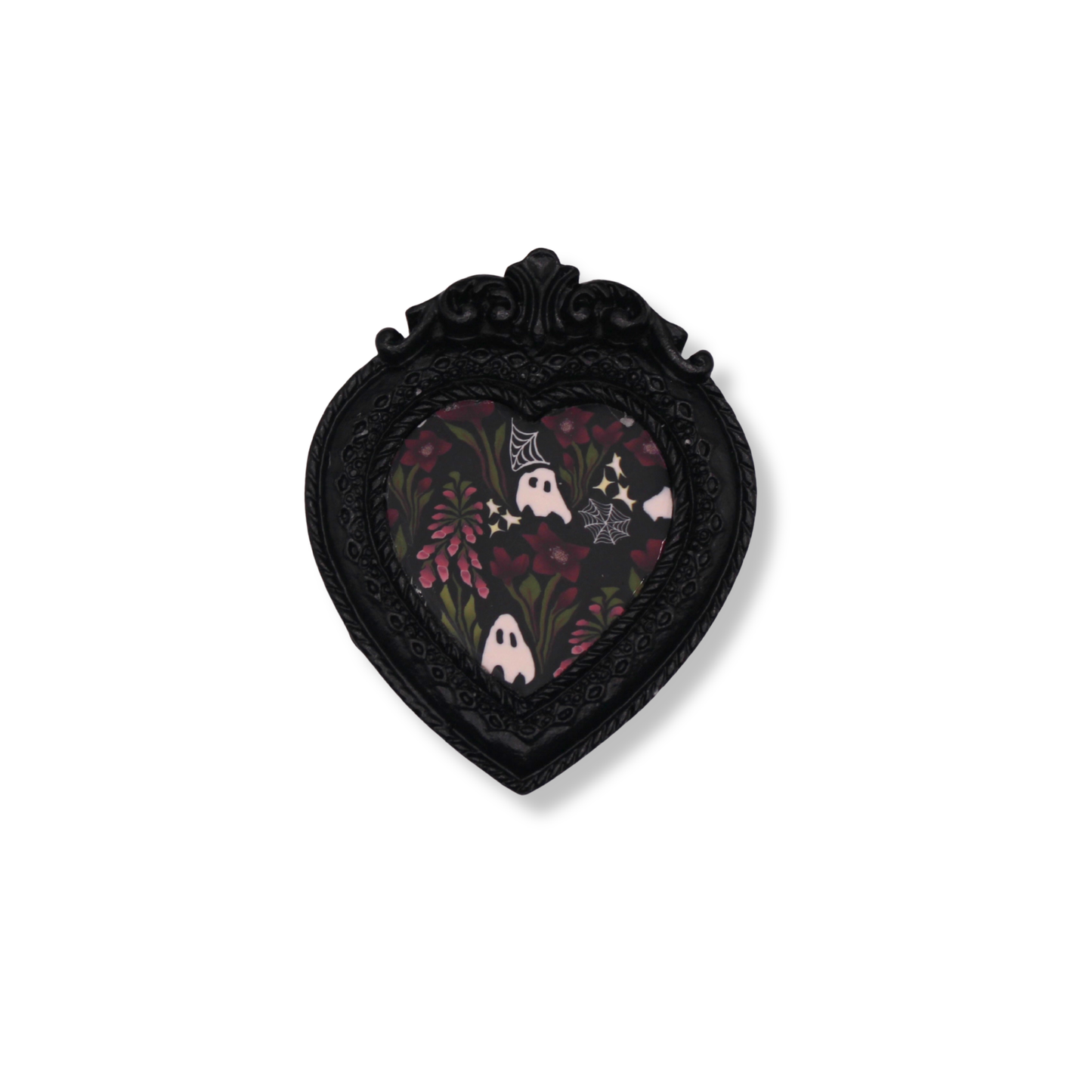 Ghosts and Flowers Mini Frame