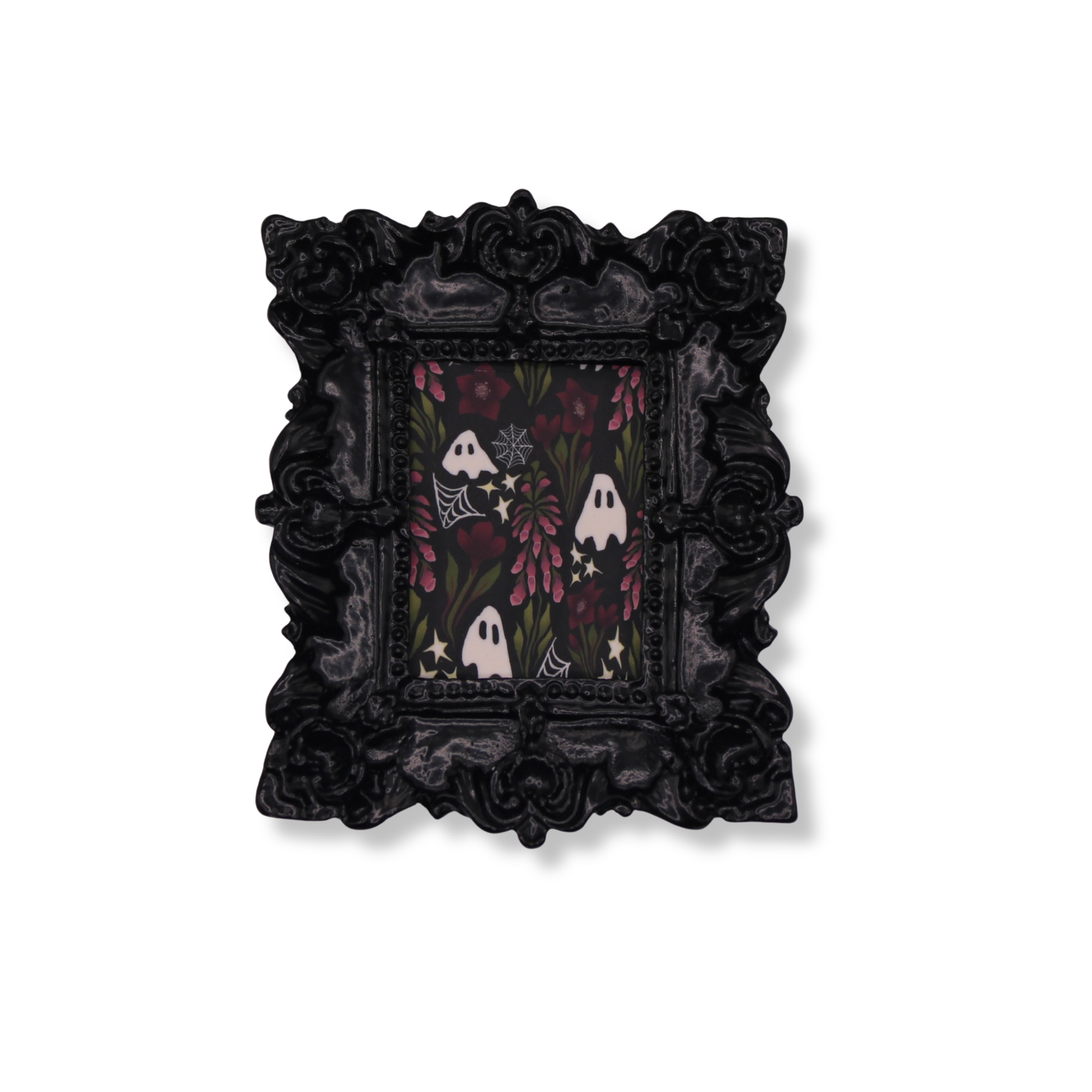 Ghosts and Flowers Mini Frame