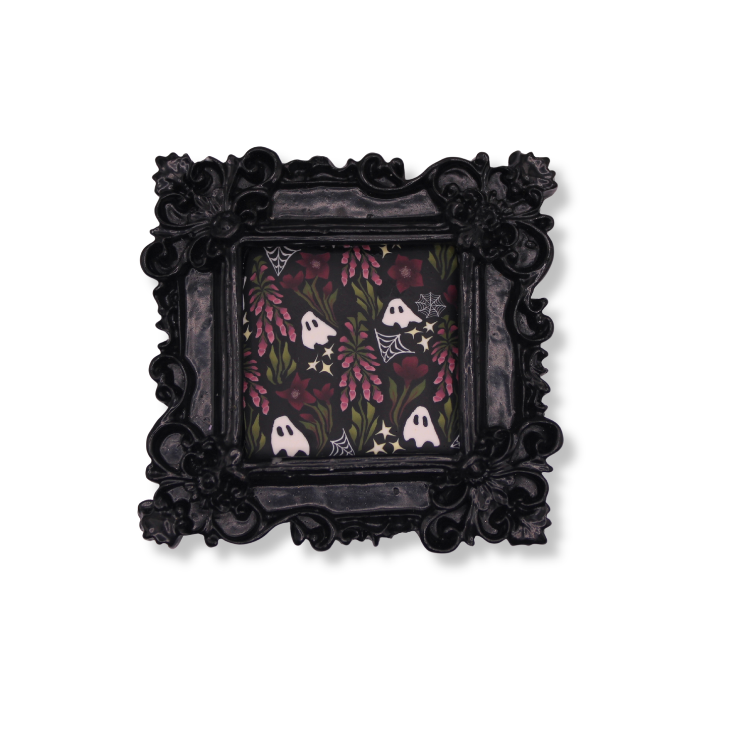 Ghosts and Flowers Mini Frame