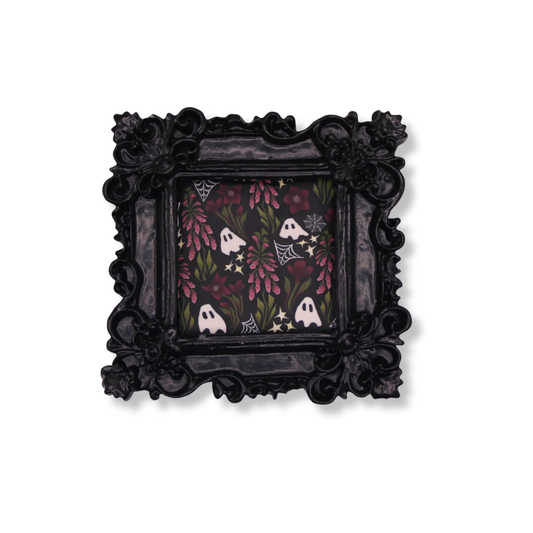 Ghosts and Flowers Mini Frame