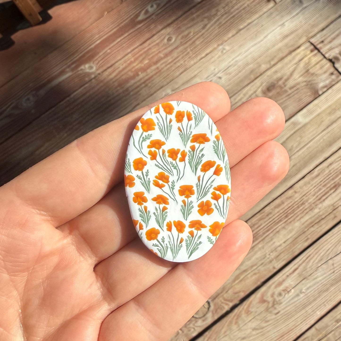 California Poppy Magnets