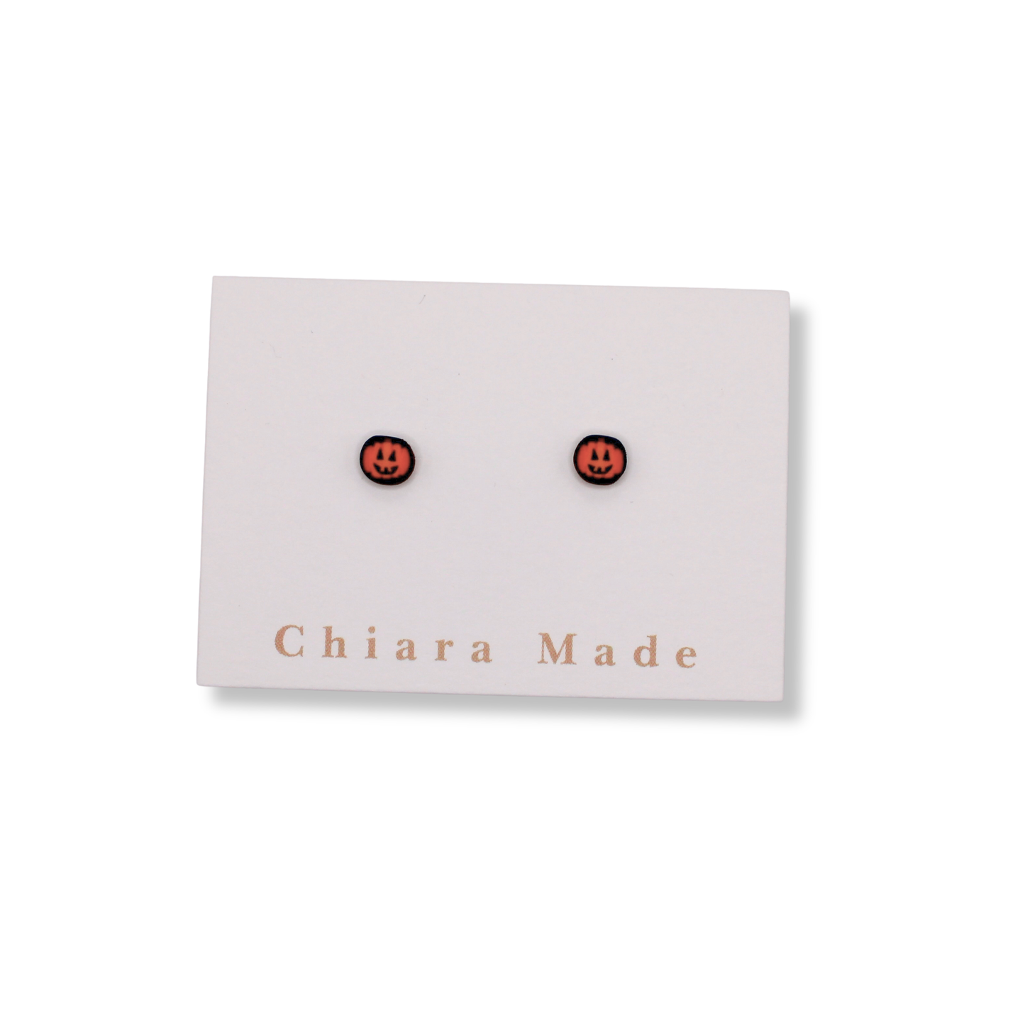 Jack-O-Lantern Studs