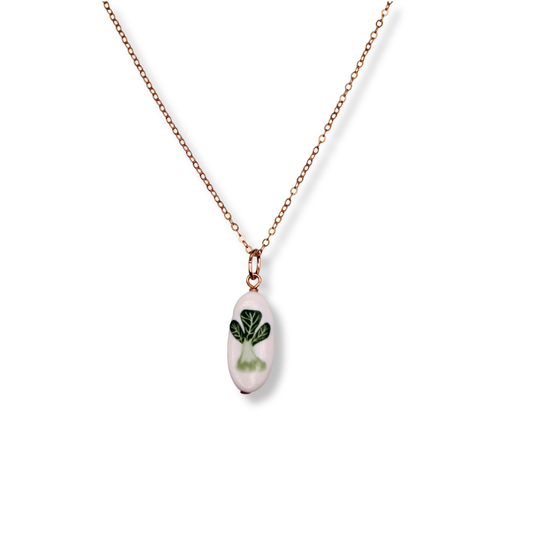 Bok Choy Necklace