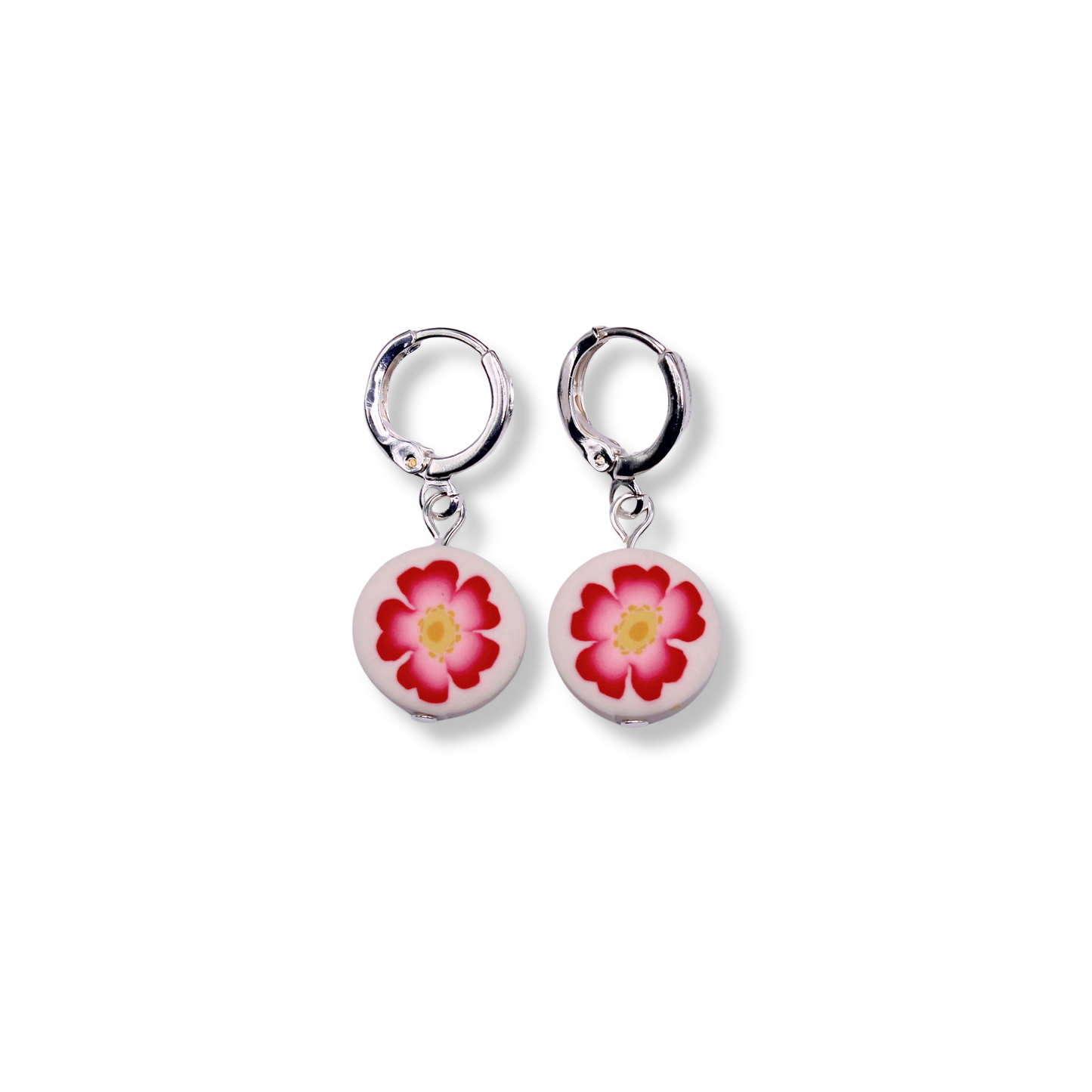 June Birth Month Flower Hoops