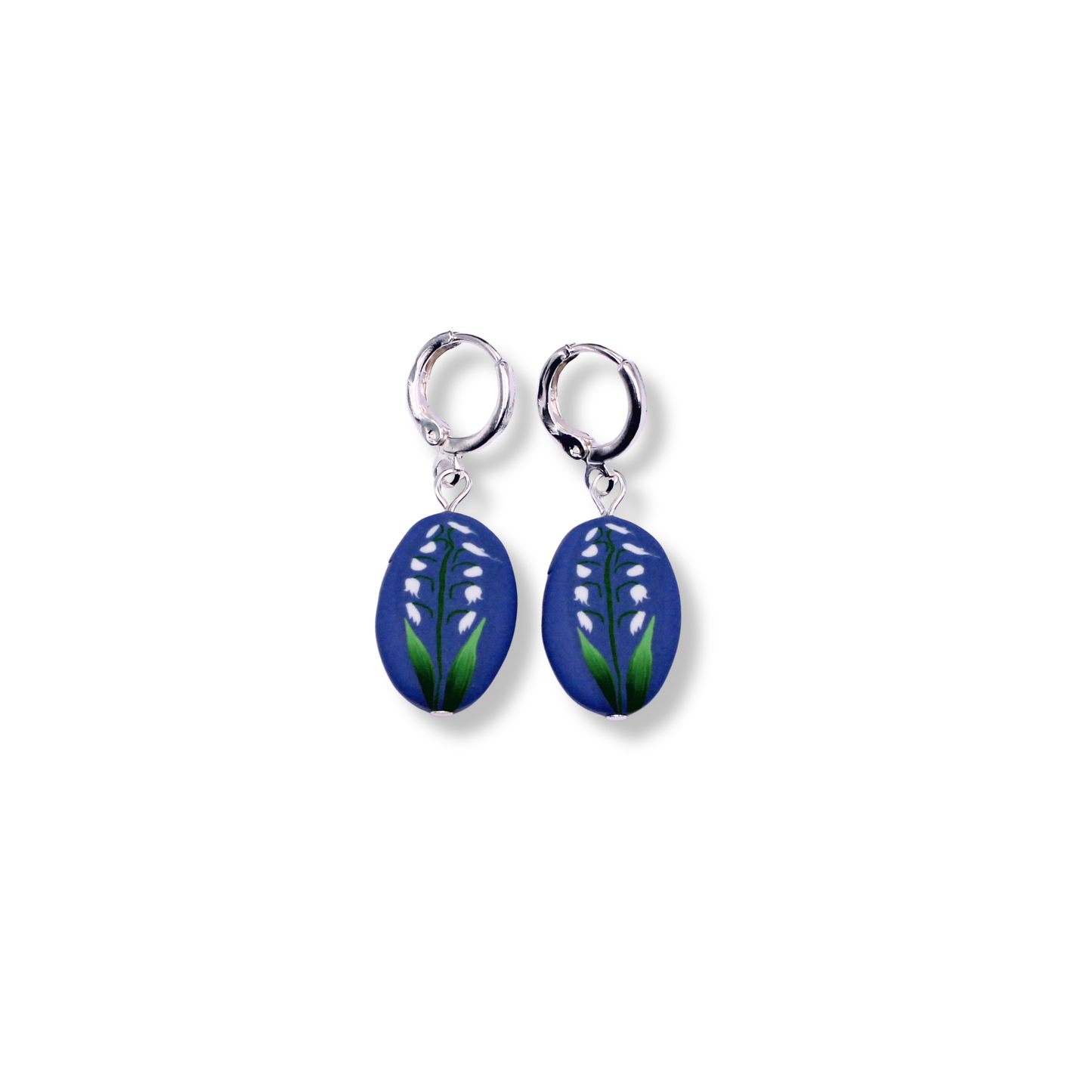 May Birth Month Flower Hoops