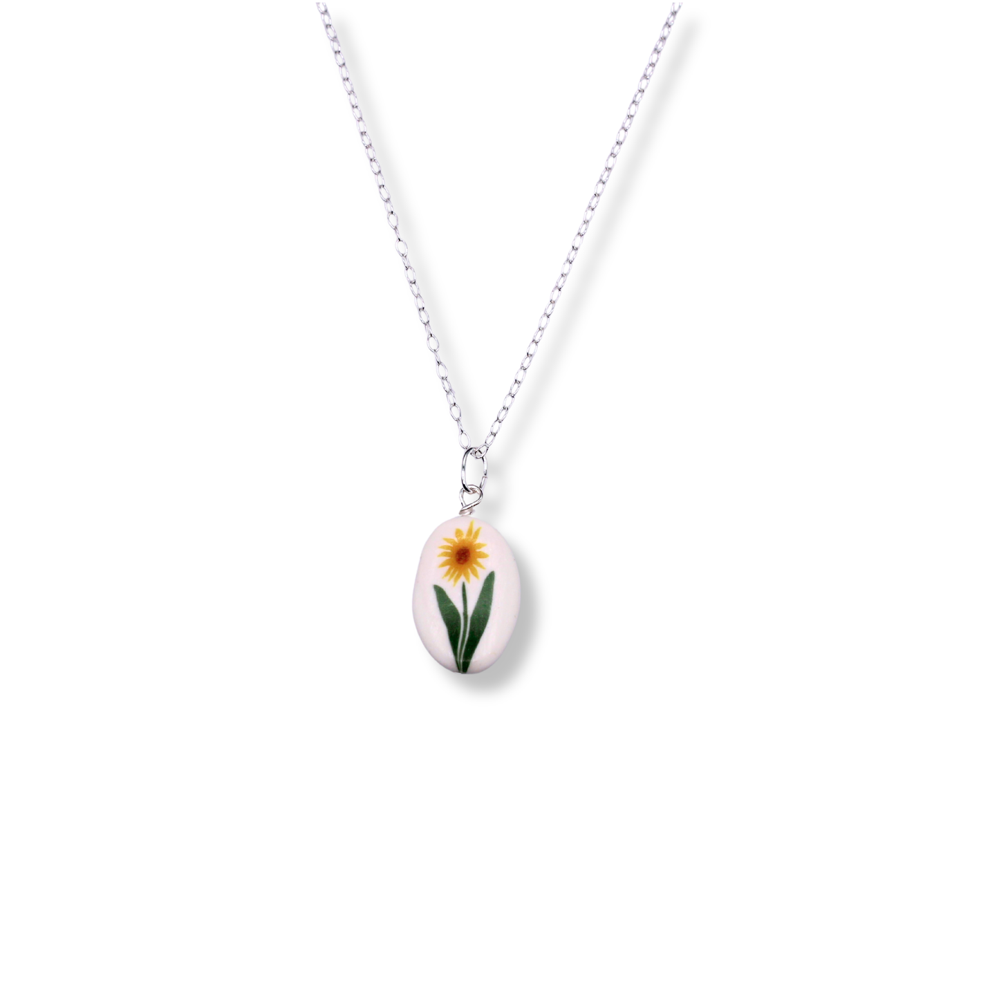 Yellow Wildflower Necklace