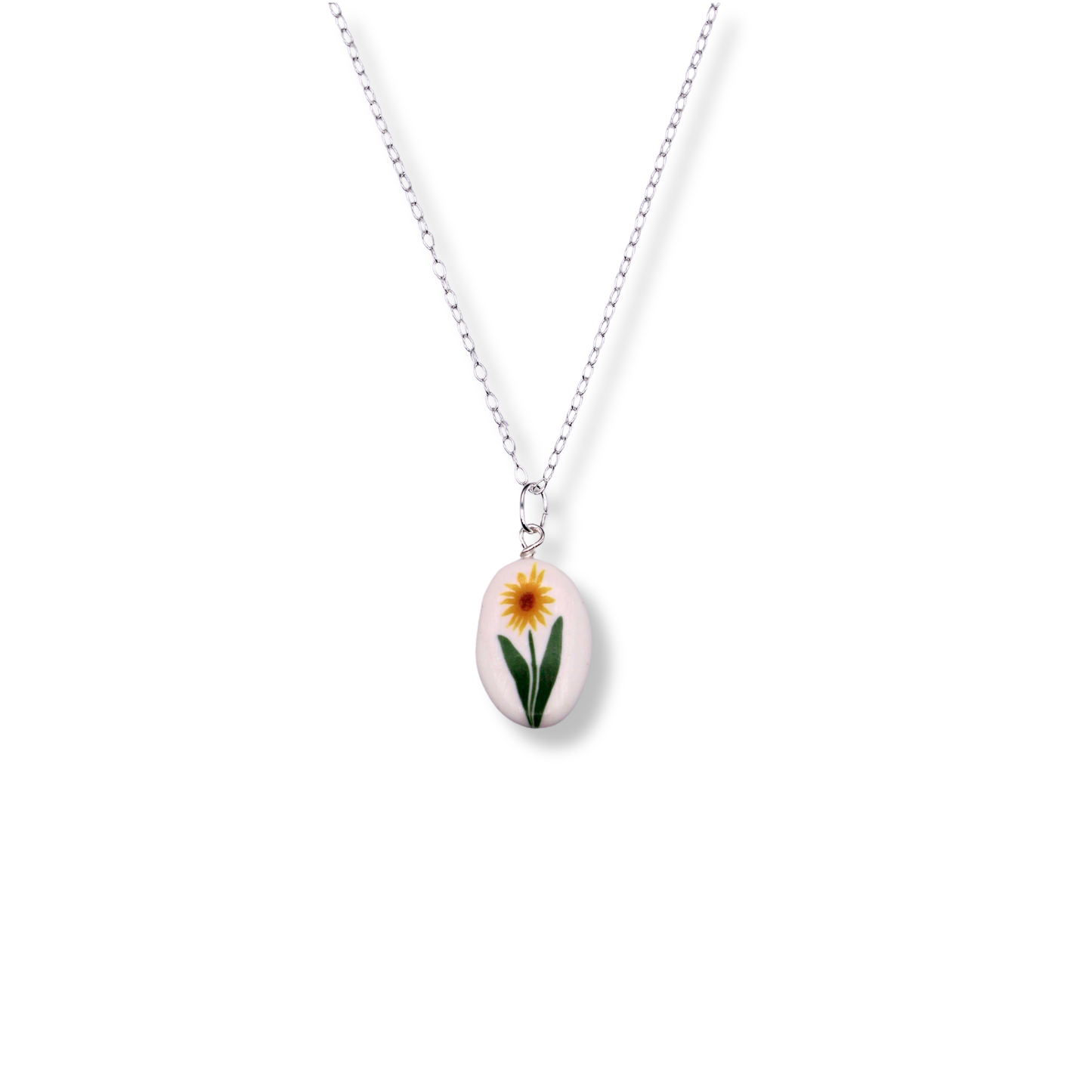 Yellow Wildflower Necklace