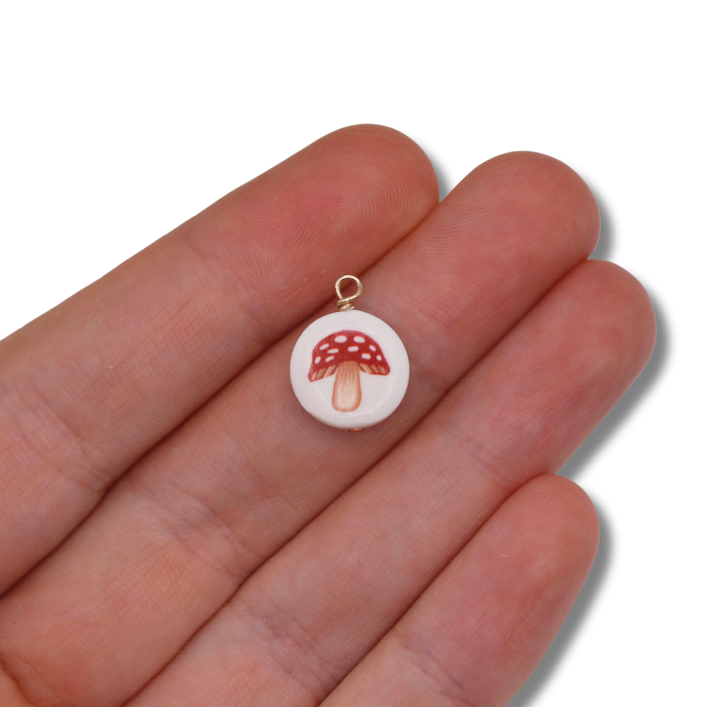 Red Mushroom Necklace