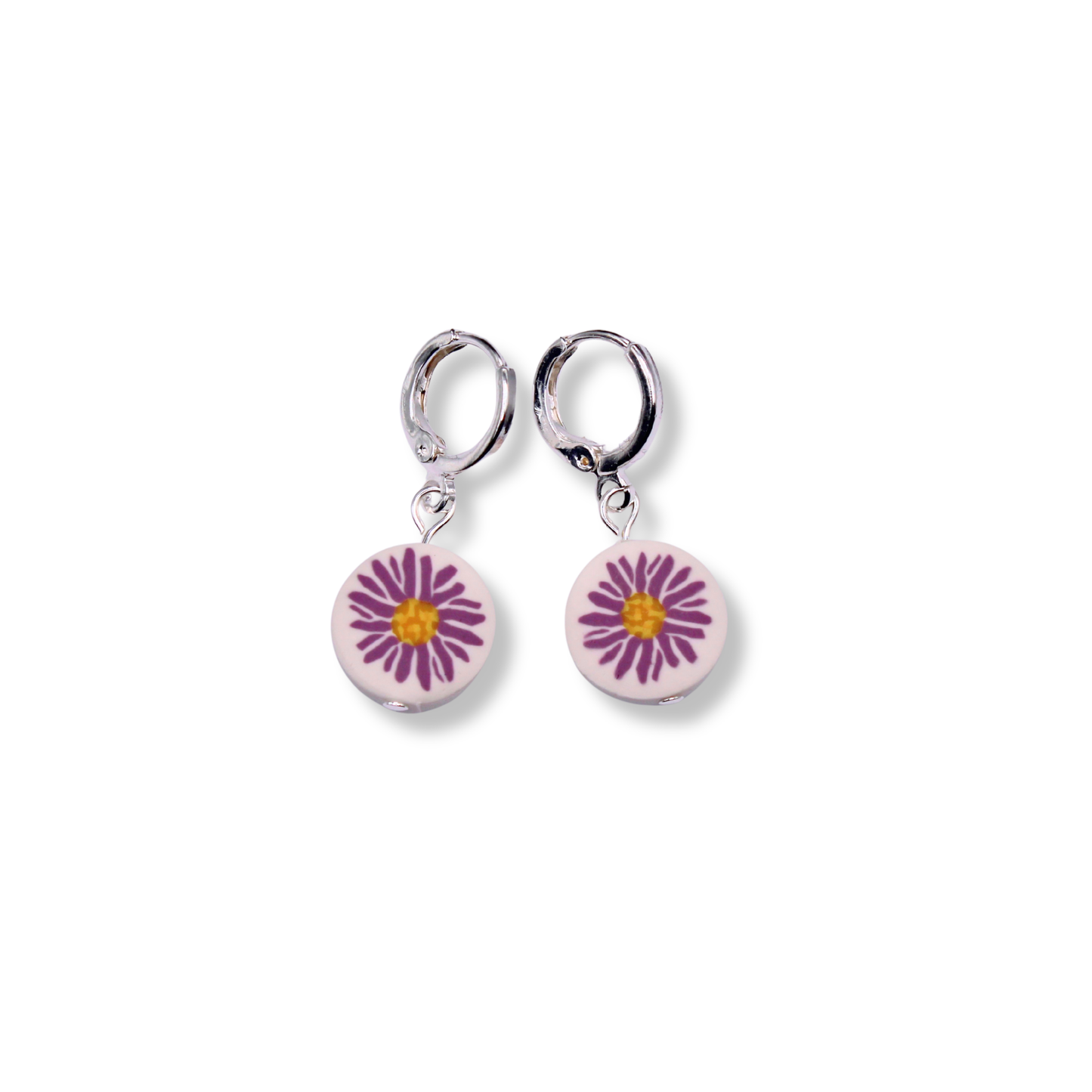 September Birth Month Flower Hoops